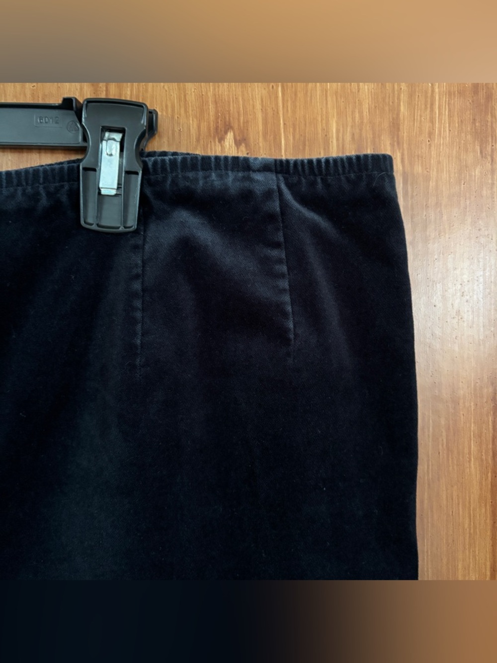 EUC Eileen Fisher Velvet High-Rise Trouser | Black Dress Pants | Women’s Plus 1X - Picture 7 of 16
